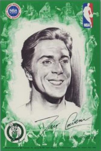 1975-76 Linnett Portraits Boston Celtics Green Border #NNO Dave Cowens Front