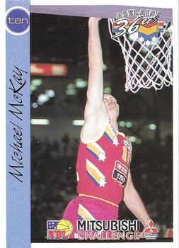 1992 Futera NBL #NNO Michael McKay Front