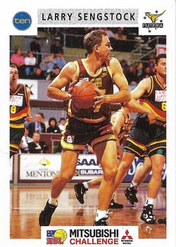 1993 Futera Australian NBL #71 Larry Sengstock Front