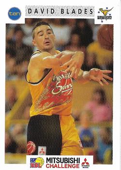 1993 Futera Australian NBL #85 David Blades Front