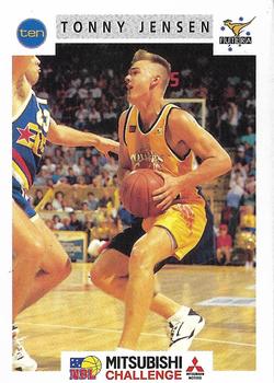1993 Futera Australian NBL #90 Tonny Jensen Front