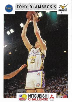 1993 Futera Australian NBL #106 Tony DeAmbrosis Front