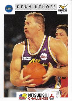1993 Futera Australian NBL #109 Dean Uthoff Front