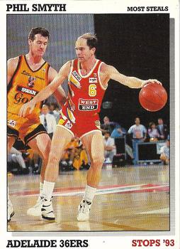 1993 Australian Stops NBL #37 Phil Smyth Front