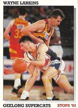 1993 Australian Stops NBL #64 Wayne Larkins Front