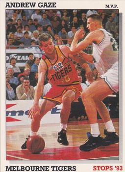 1993 Australian Stops NBL #88 Andrew Gaze Front