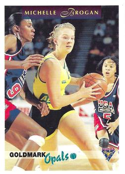 1994 Futera Australian NBL #214 Michelle Brogan Front