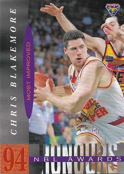 1995 Futera Australian NBL #107 Chris Blakemore Front