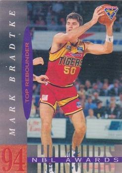 1995 Futera Australian NBL #108 Mark Bradtke Front