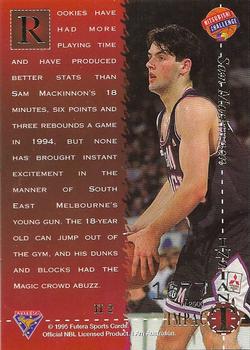1995 Futera Australian NBL - Instant Impact #II2 Sam MacKinnon Back