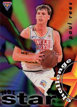 1995 Futera Australian NBL - Star Challenge #NBL2 Paul Rees Front