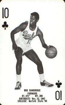 1976-77 Milwaukee Bucks Playing Cards #10♣ Bob Dandridge Front