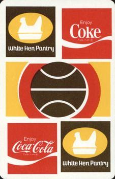 1976-77 Milwaukee Bucks Playing Cards #NNO Bucks Logo / White Hen Pantry Ad Back