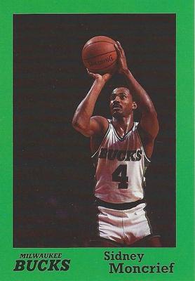 1987-88 Polaroid Milwaukee Bucks #NNO Sidney Moncrief Front