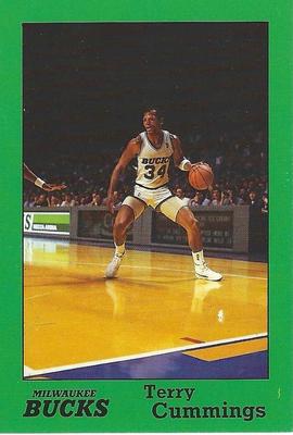 1987-88 Polaroid Milwaukee Bucks #NNO Terry Cummings Front