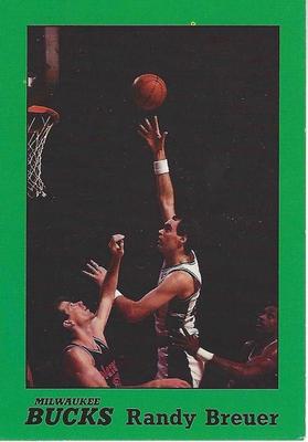 1987-88 Polaroid Milwaukee Bucks #NNO Randy Breuer Front