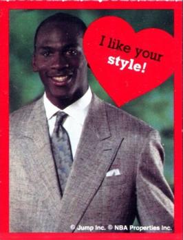 1991 Cleo Michael Jordan Valentines #NNO Michael Jordan Front