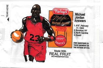 1991 Farley's Fruit Snacks Michael Jordan #NNO Michael Jordan Front