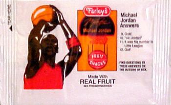 1991 Farley's Fruit Snacks Michael Jordan #NNO Michael Jordan Front