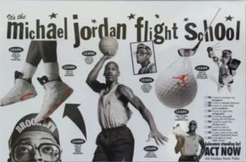 1991 Nike Michael Jordan/Spike Lee #6 Michael Jordan Front