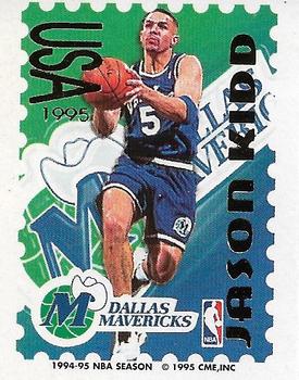 1995 Pro Stamps #5C Jason Kidd Front