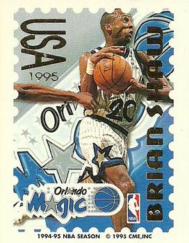1995 Pro Stamps #11A Brian Shaw Front