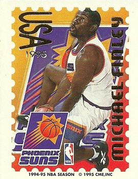 1995 Pro Stamps #11G Michael Finley Front