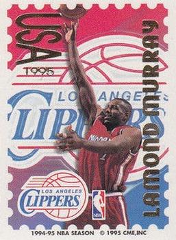 1995 Pro Stamps #12F Lamond Murray Front