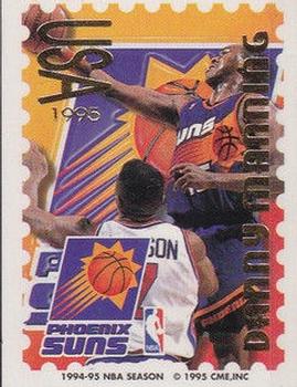 1995 Pro Stamps #12G Danny Manning Front