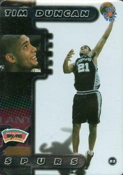 1998 Pro Mags Heroes of the Locker Room #3 Tim Duncan Front