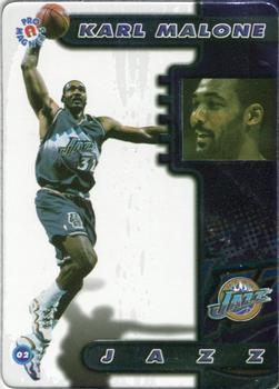 1998 Pro Mags Heroes of the Locker Room #5 Karl Malone Front