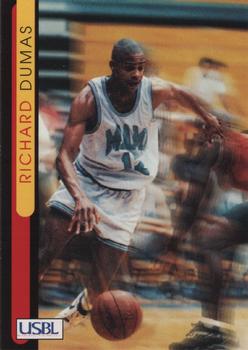 1997 Sports Time USBL #13 Richard Dumas Front