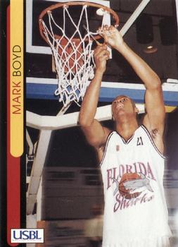 1997 Sports Time USBL #39 Mark Boyd Front