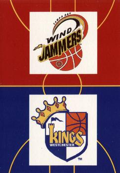 1997 Sports Time USBL #50 Tampa Bay Windjammers / Westchester Kings Front