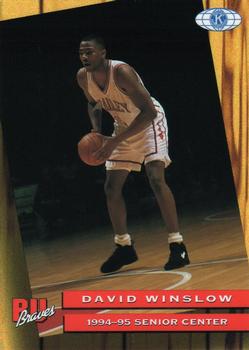 1994-95 Bradley Braves #4 David Winslow Front