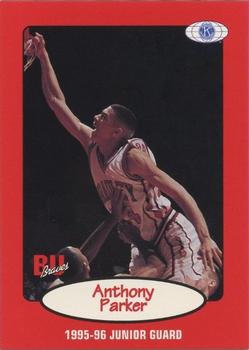 1995-96 Bradley Braves #9 Anthony Parker Front