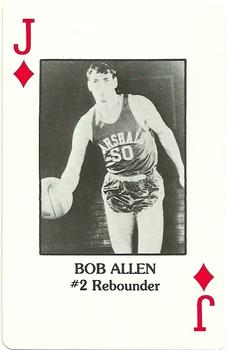 1984 Marshall Thundering Herd All Time Greats Playing Cards #J♦ Bob Allen Front