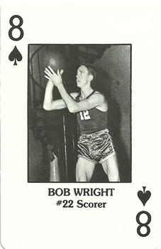 1984 Marshall Thundering Herd All Time Greats Playing Cards #8♠ Bob Wright Front