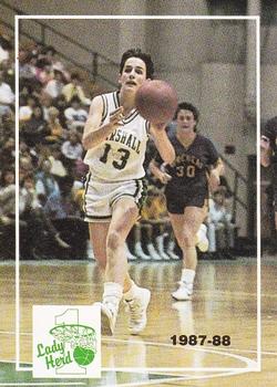 1988 Marshall Lady Herd #20 Kim Lewis Front