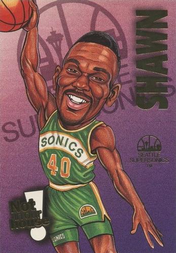1993-94 Taco Time Seattle SuperSonics #6 Shawn Kemp Front