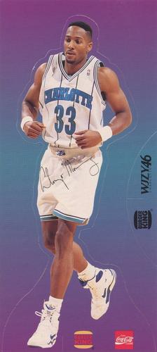 1992-93 Burger King Charlotte Hornets Standups #NNO Alonzo Mourning Front