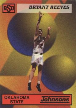 1991-92 Oklahoma State Cowboys #45 Bryant Reeves Front
