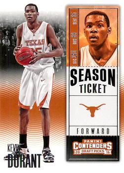 2016 Panini Contenders Draft Picks #57 Kevin Durant Front