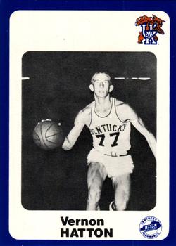 1988-89 Kentucky's Finest Collegiate Collection - Gold Edition Proofs #13 Vernon Hatton Front