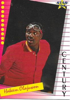 1994 Star Century #33 Hakeem Olajuwon Front