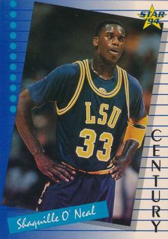 1994 Star Century #37 Shaquille O'Neal Front