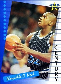 1994 Star Century #42 Shaquille O'Neal Front