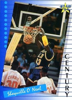 1994 Star Century #44 Shaquille O'Neal Front