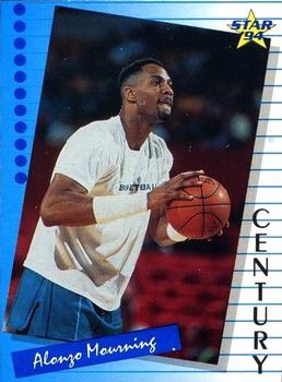 1994 Star Century #55 Alonzo Mourning Front