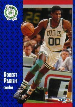 1991-92 Fleer - 3D Acrylic #14 Robert Parish Front